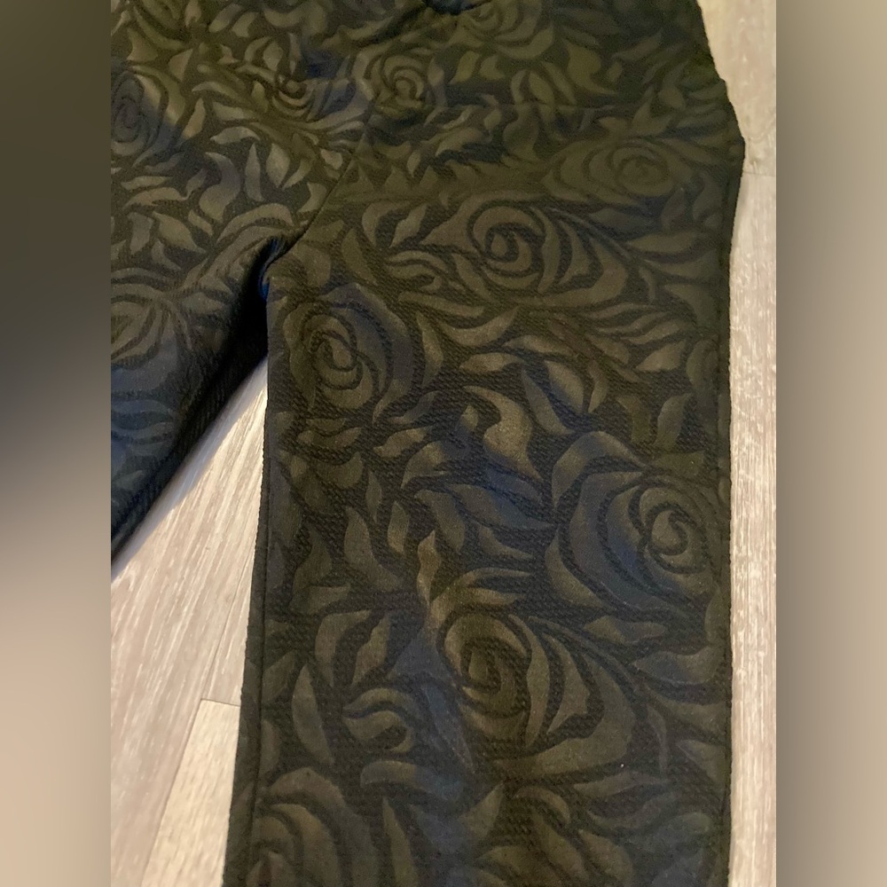 Floral Patterned Leggings Pants